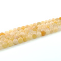 L-0568 en vrac fournit des perles naturelles de jade d&#39;abricot de pierre pour des bijoux